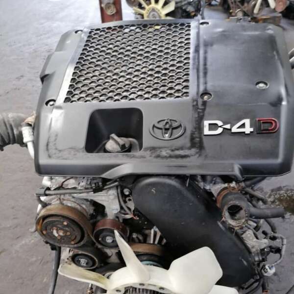1KD-FTV 3.0L Turbo Diesel Toyota Complete Used Engine – Free Delivery