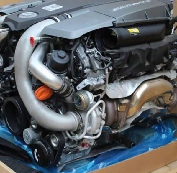 M157 5.5-L V8 biturbo Mercedes Benz Complete Used Engine - Image 6